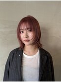 《OLTI》顔まわりレイヤー×ピンクベージュ