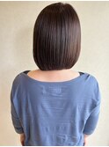 ツヤ感ボブ