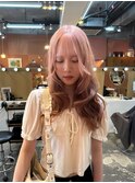 ケアブリーチルーツデザインカラーピンクブラウンベージュ韓国