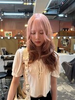 チャプター 問屋町(chapter)&nbsp;ケアブリーチルーツデザインカラーピンクブラウンベージュ韓国