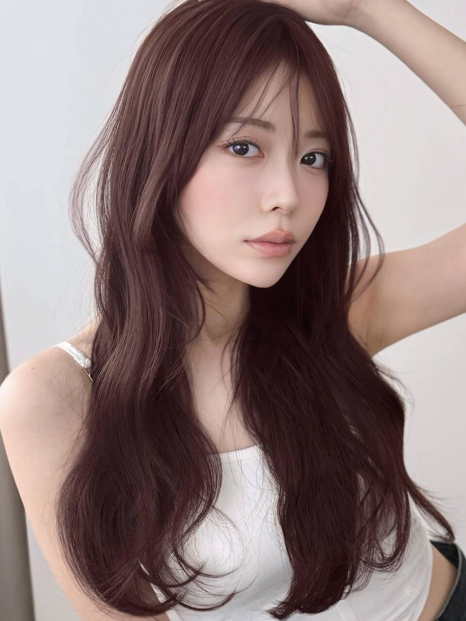 aguページ Agu hair》サイドリバースセンター分け【numberA.×BLEACHi