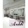 ヘアメイク アンクのお店ロゴ