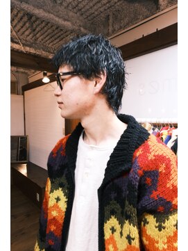 ソーレ(sole) yosukeピンパーマメンズショート無造作パーマメンズパーマ