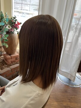 ナチュラリーアライヴ(Naturally ALive) ダブルカラー&髪質改善ストレート