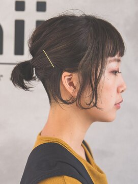 ニイ(nii.) niiカット×刈り上げ×ボブ