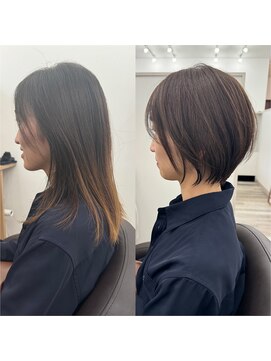 ムー(muu) 王道ショートボブ【高崎/高崎問屋駅/井野】