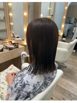 エレノア 渋谷公園通り店(Eleanor)&nbsp;外ハネ/オリーブベージュ