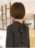 上品ショートボブ【河内花園駅／徒歩3分】