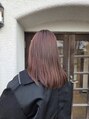 ティエ(Tie)&nbsp;ナチュラルなピンクヘアスタイル/バッチリ透明感もでます