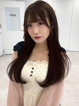 ユーフォリア 新宿店(Euphoria) ガーリーヘア/チョコレートブラウン