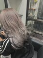 サロンドフィール 永山店(Salon de feel)&nbsp;ブリーチをしても、奇抜過ぎない大人なカラーが得意です。