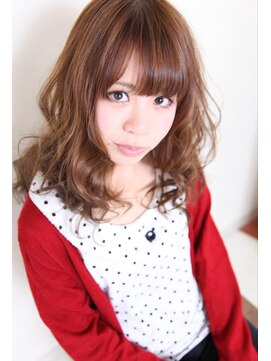 セットアップ 岡山北長瀬店(SET-UP) 小顔透明感カラーミディアム