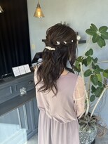 ガネーシャ(ganesya)&nbsp;ハーフアップ