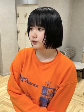 ジルバイジアン(JILL by GIEN) パツっとミニボブ/フェイスレイヤー/樋口美咲