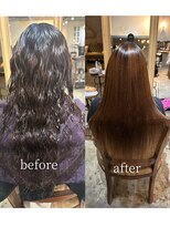 髪質改善と縮毛矯正の専門店 サンティエ(scintiller)&nbsp;髪質改善/縮毛矯正/美髪/艶髪/弱酸性縮毛矯正/美髪ストレート