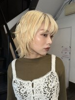 ボウ(BOW)&nbsp;【BOW HAIR】ハイトーン×レイヤーボブ