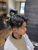 エクファフォーメン(EX-FA FOR MEN)&nbsp;サーフカール/スパイキーショート/ブルーブラック/瀬田