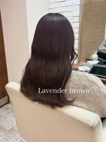 シュガー ヘアアンドネイル 仙台(SUGAR)&nbsp;ブリーチ１回ラベンダーブラウン