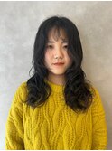 脱縮毛矯正デジタルパーマ×竹村指名デザインカット/川西/宝塚