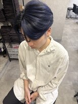 スティーン(STEEN)&nbsp;ネイビーバレイヤージュ