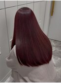 ボルドーピンク