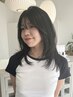 小顔コース★カット＋前髪ストレート＋コアミーTR￥13,200