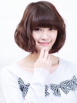 美容室ソラ 小岩店(sora) ふんわり×ミックスカールボブ【小岩】