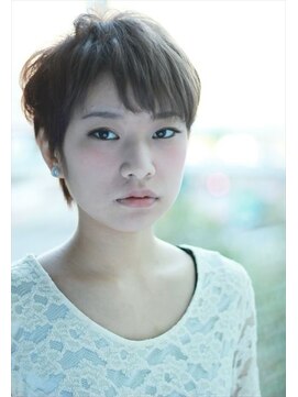 マンス ルージュ 博多マルイ店 マニッシュなショートに大人可愛いをおりまぜて♪【博多駅】