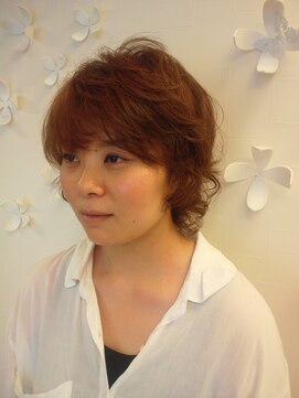 ヘアヌーダ ショートボブ、髪質改善、白髪ぼかし、キッズカット、カット