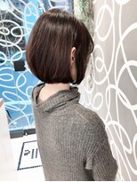 ミッシェル アフロート(michelle afloat)&nbsp;20代30代40代50代小顔ひし形柔らか丸みグラデーションボブ