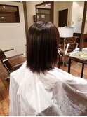 【お客様フォト】落ち着いたカラーリングのミディアム