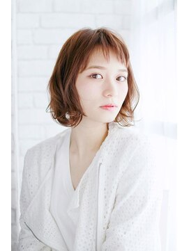 プティルカ ディーシー本店(PutiLuca D.C.) 透け感バングの外はねバルーンボブ