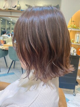 ロンド パルティール 大宮(Lond partir) 【神田安優奈】イマドキ切りっぱなしボブ