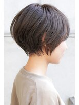 カライングドゥ(ing deux)&nbsp;大人可愛い20代30代40代黒髪前下がりショートボブ丸みショート◎