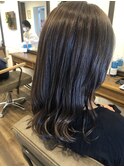 《お客様ヘア》退色が気になる髪をツヤ髪に♪