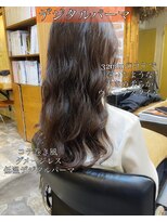 チョビー(Chobii) デジタルパーマロングヘアカタログゆるふわ韓国風表参道栗原/253