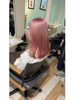 ラべリー 池袋(LOVELEY)&nbsp;ペールピンク　ヘアカラー　池袋
