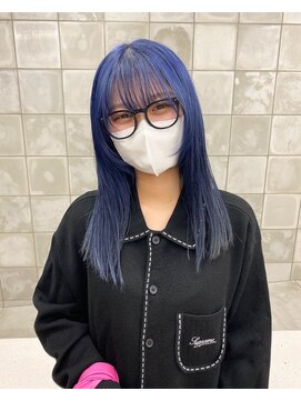 トゥコ(tuco) ブルーカラー　ネイビーブルー　ダブルカラー