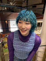 フィン(fin,)&nbsp;fin,/外ハネボブ/セクションカラー/グラデーションカラー