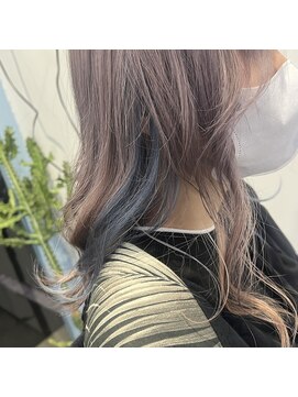 テクライズ 豊橋店(TECHRISE) ピンクシルバー×アクアブルー