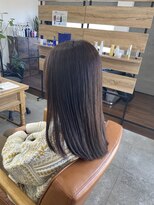 レティス(REttice) セミロング×アプリコットブラウン