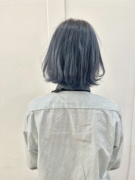 コワファースト  させぼ五番街店(COIFF1RST) blue Black
