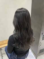 フェリア 松山(Feria)&nbsp;【Feria松山】ウエーブ×ラベンダーグレージュ‐相原愛梨‐