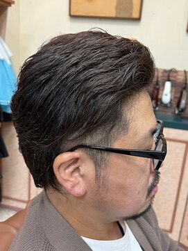 アポロカットステージ 相模大野店 アップバング/ツーブロックマッシュ<理容室>[メンズ/相模大野]