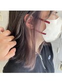 【透け感】ピンクラベンダー