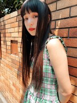 【ARTE表参道/青山】モテ髪ミディアム×ブリーチなし透明感カラ