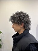 波巻きパーマ×highlight