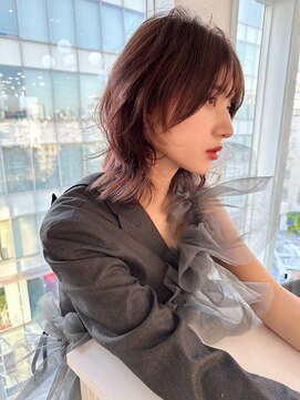 マリアバイアフロート(Maria by AFLOAT) 小顔カットのくびれレイヤーミディアム