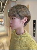 ベージュショート