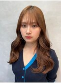 グレーベージュベビーピンクニュアンスカラーフレンチカジュアル